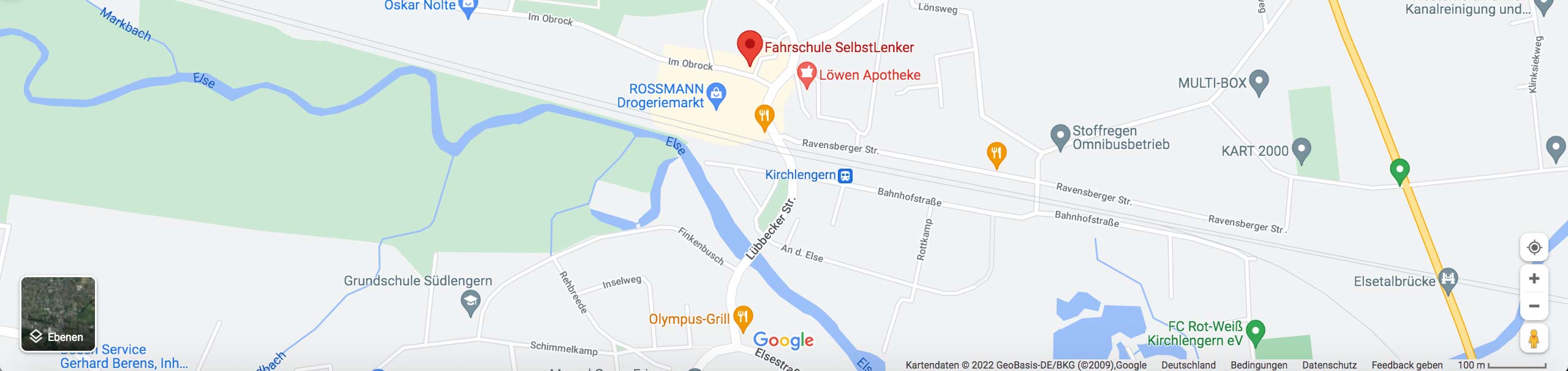 Karte vom Standort in Kirchlengern